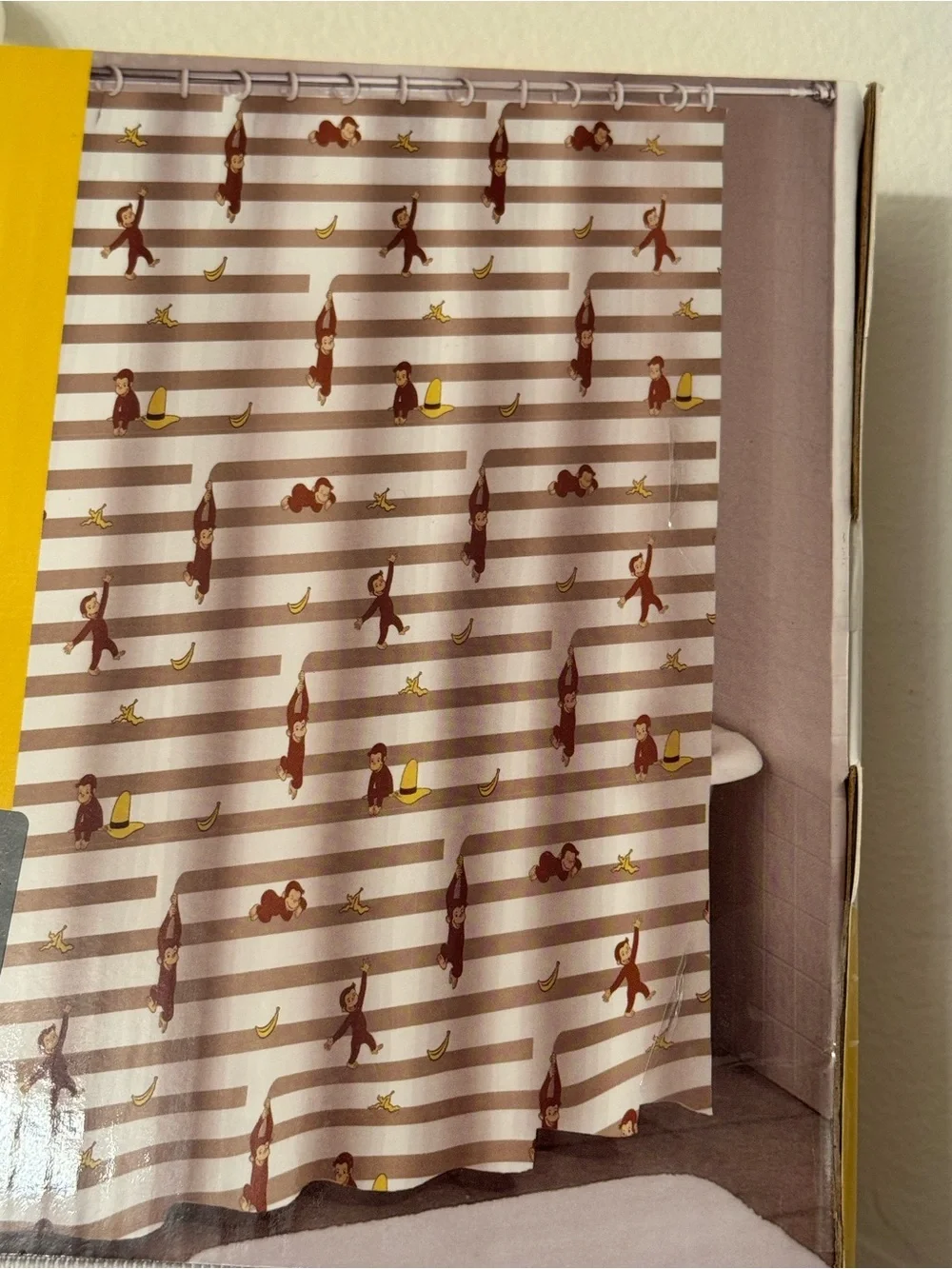 Curious George Shower Curtain